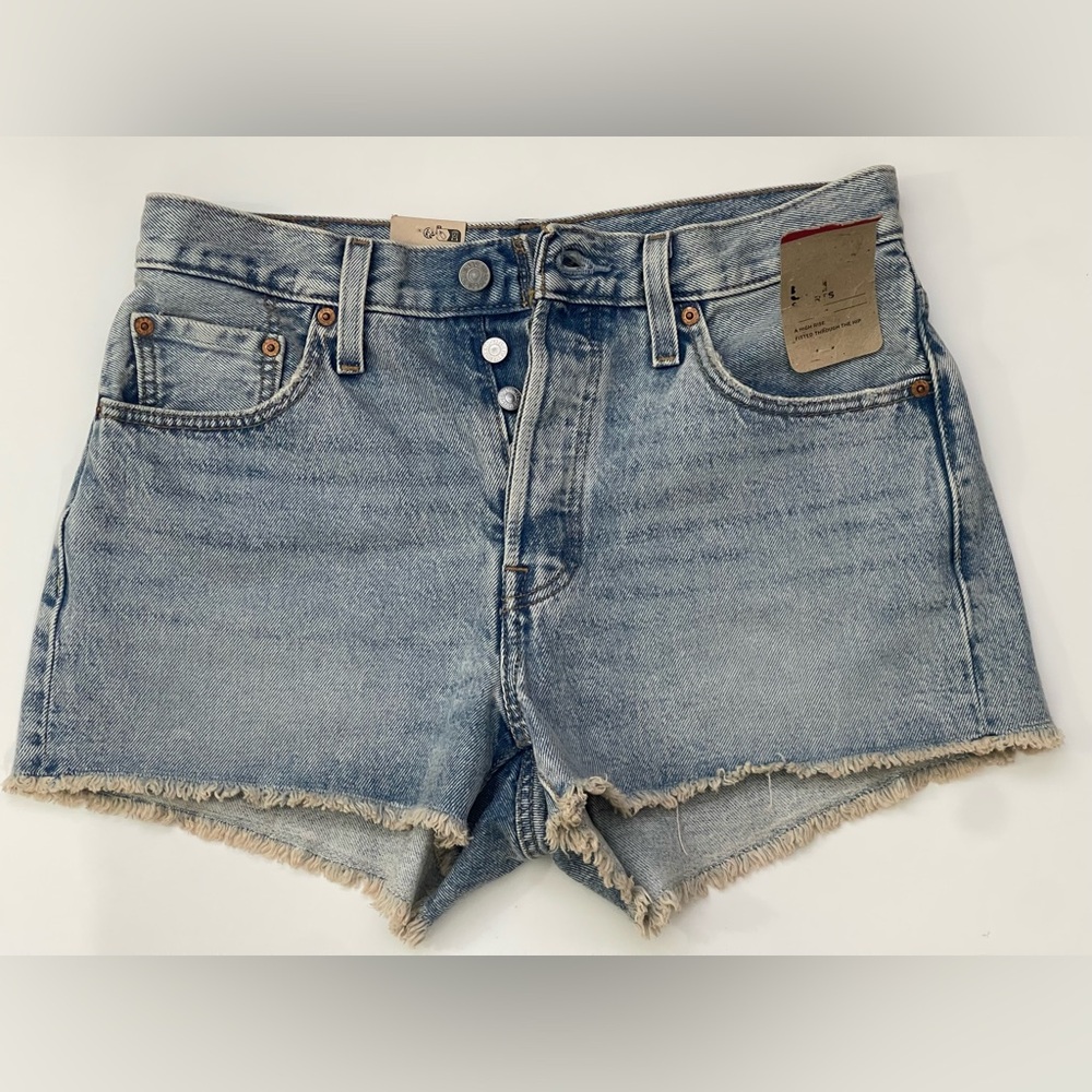 Levi's 501 Original Fit High Rise Shorts size 28